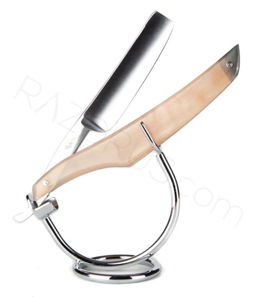 J. C. Hursell Straight Razor, Ram’s Horn