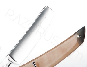 J. C. Hursell Straight Razor, Ram’s Horn - Thumbnail