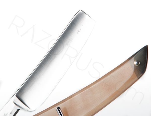 J. C. Hursell Straight Razor, Ram’s Horn