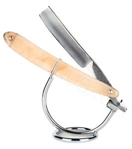 Joseph Smith & Sons 3415 Straight Razor, Horn - Thumbnail