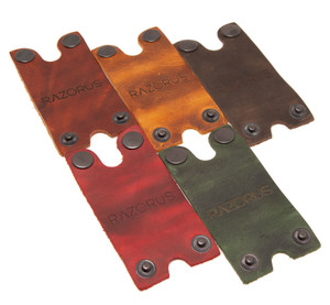 RAZORUS.com - Klasik Tıraş Aleti Deri Başlık Koruyucu