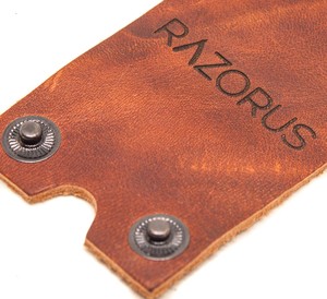 Klasik Tıraş Aleti Deri Başlık Koruyucu - Thumbnail