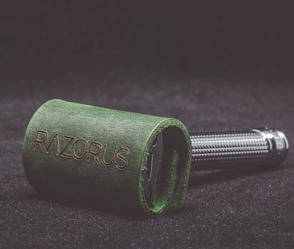 Klasik Tıraş Aleti Deri Başlık Koruyucu