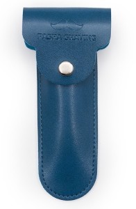 Pasha Shaving - Klasik Tıraş Aleti Kılıfı, Mavi, Sentetik