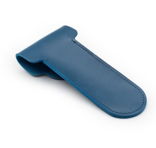 Klasik Tıraş Aleti Kılıfı, Mavi, Sentetik
