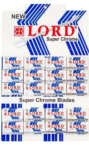 Lord Super Chrome Yaprak jilet, 100lü