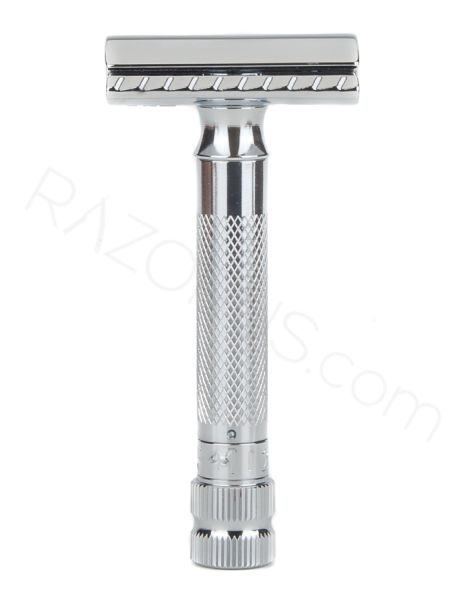 Merkur 34 Adjustable Double Edge Safety Razor, Chrome
