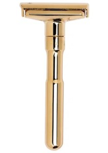 Merkur Futur 702 Adjustable Double Edge Safety Razor, Gold Plated - Thumbnail