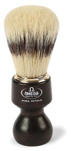 Omega - Omega 11126 Boar Bristle Shaving Brush