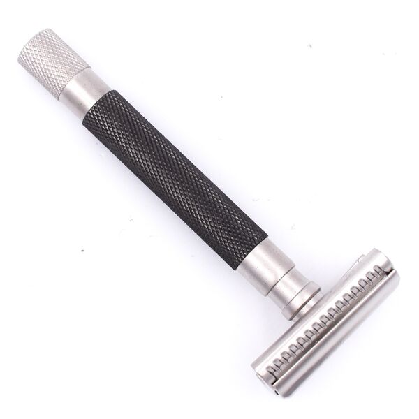 Parker 55SL-GR Semi-Slant Safety Razor, Graphite