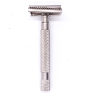 Parker 55SL-SC Semi-Slant Safety Razor, Satin Chrome - Thumbnail