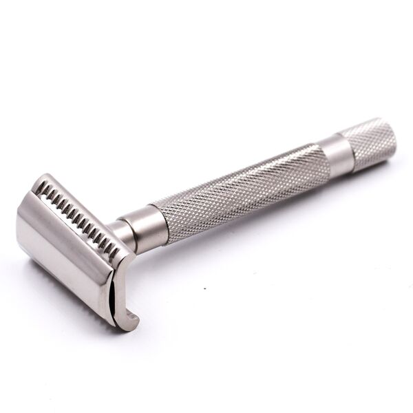 Parker 55SL-SC Semi-Slant Safety Razor, Satin Chrome