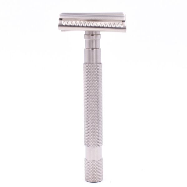 Parker 55SL-SC Semi-Slant Safety Razor, Satin Chrome