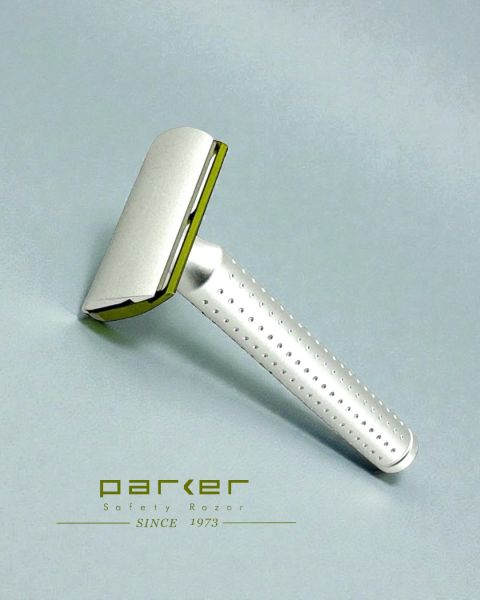 Parker AeroShave Double Edge Safety Razor, Long Handle