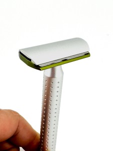 Parker AeroShave Double Edge Safety Razor, Short Handle - Thumbnail