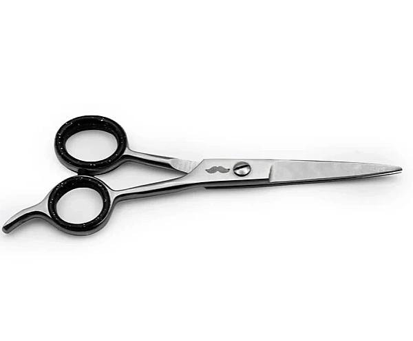 Pasha Shaving Premium Paslanmaz Çelik Sakal ve Bıyık Makası -14 cm - Taşıma Kılıflı - 1