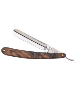 RAZORUS.com - Paul Waldmin Straight Razor, Walnut Wood