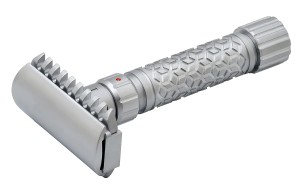 Pearl Flexi Ayarlanabilir Klasik Tıraş Aleti, Taraklı, Krom - Thumbnail