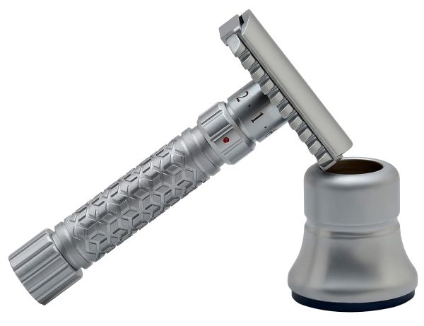 Pearl Flexi Ayarlanabilir Klasik Tıraş Aleti, Taraklı, Krom