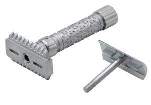 Pearl Flexi Ayarlanabilir Klasik Tıraş Aleti, Taraklı, Krom - Thumbnail