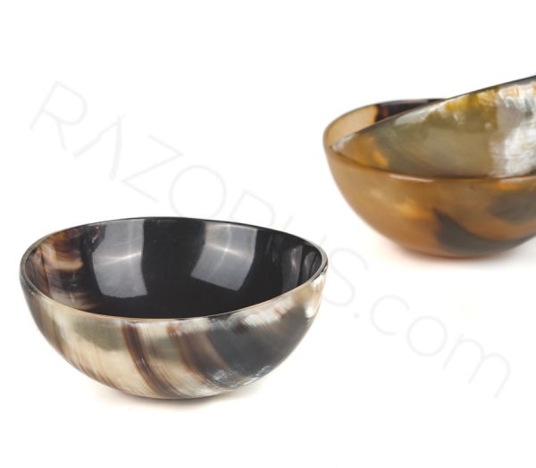 Pearl Horn Shaving Bowl