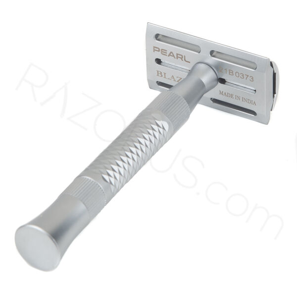 Pearl Shaving Blaze Safety Razor, Chrome