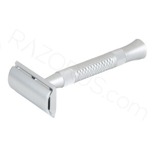 Pearl Shaving Blaze Safety Razor, Chrome - Thumbnail