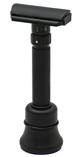 Pearl Shaving Flexi Adjustable Safety Razor, Black Edition