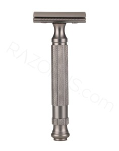 Pearl Shaving L-55 Closed Comb Safety Razor, Graphite - Thumbnail