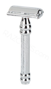 Pearl Shaving SBF-12 Safety Razor, Chrome - Thumbnail