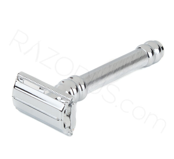 Pearl Shaving SBF-12 Safety Razor, Chrome