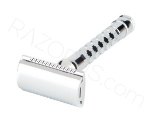 Pearl Shaving SHD-24 Closed Comb Safety Razor, Chrome - Thumbnail