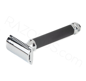 Pearl Shaving T-121 Safety Razor, Black - Thumbnail