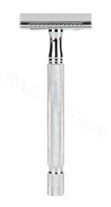 Pearl Shaving - Pearl SS-04 Taraksız Jiletli Tıraş Makinesi, Krom