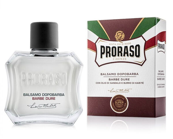 Proraso After Shave Balm with Sandalwood Oil & Shea Butter, 100ml