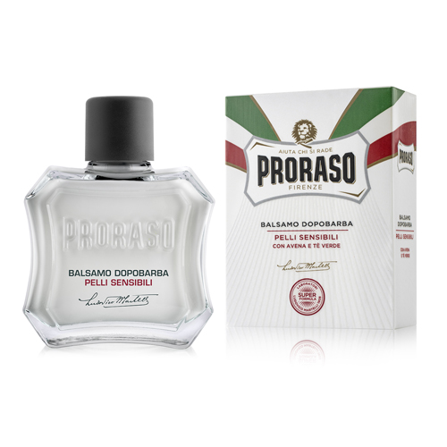 Proraso Aftershave Balm with Green Tea & Oatmeal, 100ml