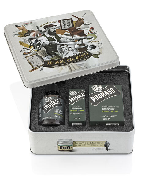 Proraso Beard Care Set, Cypress & Vetyver