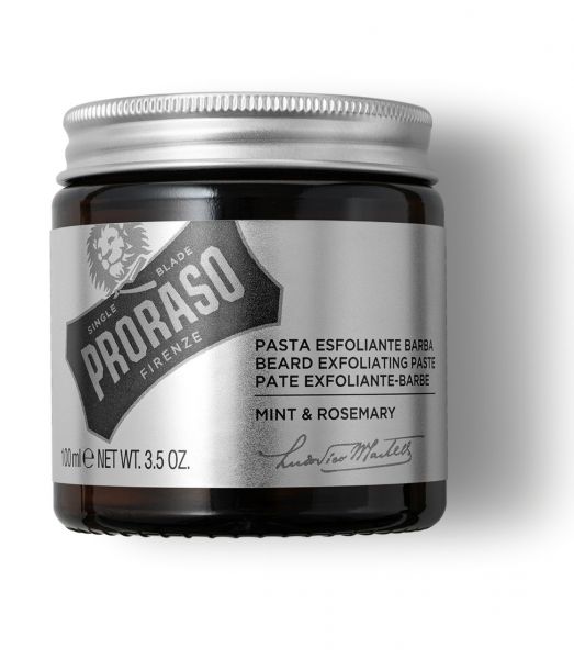 Proraso Beard Exfoliating Paste Mint & Rosemary, 100ml