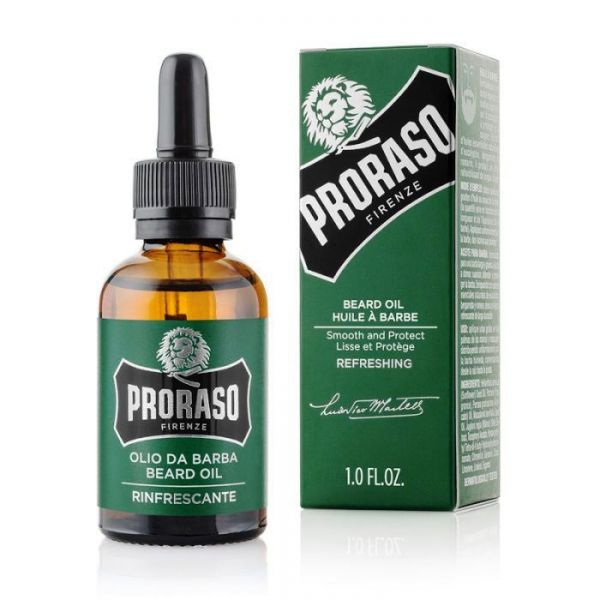 Proraso Beard Oil, Eucalyptus, 30ml