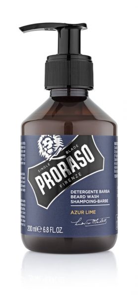 Proraso Beard Shampoo, Azur & Lime 200ml