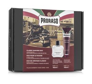 Proraso Duo Gift Pack, Nourishing, After Shave Balm - Thumbnail