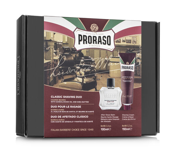 Proraso Duo Gift Pack, Nourishing, After Shave Balm