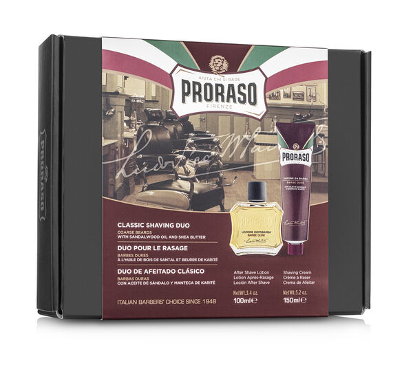 Proraso Duo Gift Pack, Nourishing, After Shave Lotion