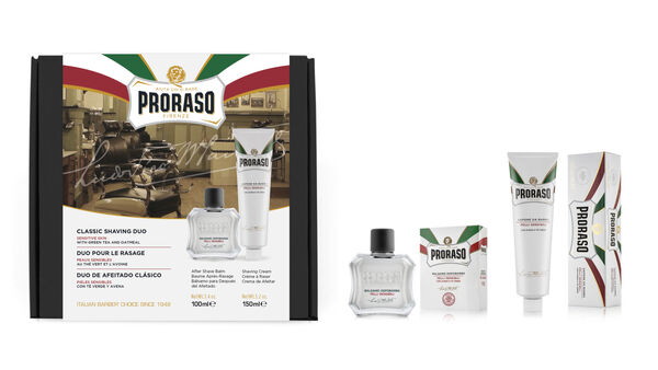 Proraso Duo Hediye Seti, Hassas, Balsamlı