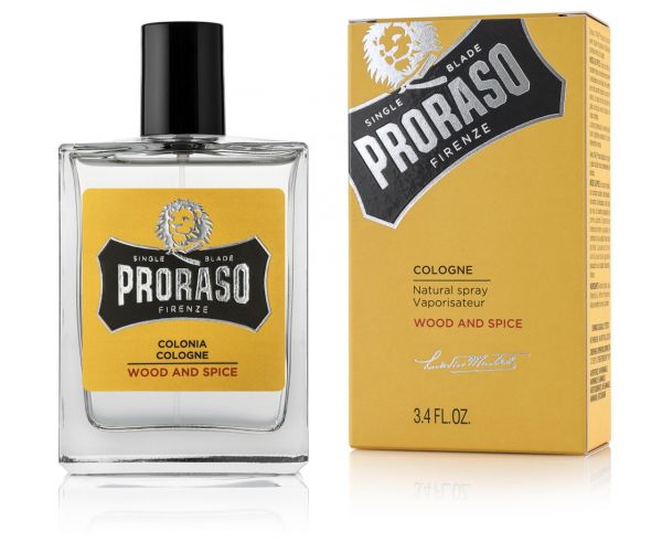 Proraso Eau de Cologne - Wood & Spice, 100ml