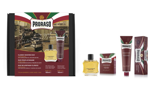 Proraso Duo Hediye Seti, Yenileyici, Losyonlu