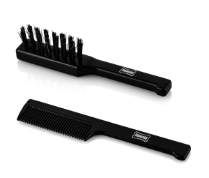 Proraso - Proraso Moustache Comb & Brush, Black