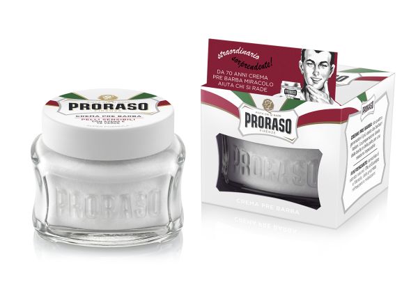 Proraso Pre-Shave Cream with Green Tea & Oatmeal, 100ml