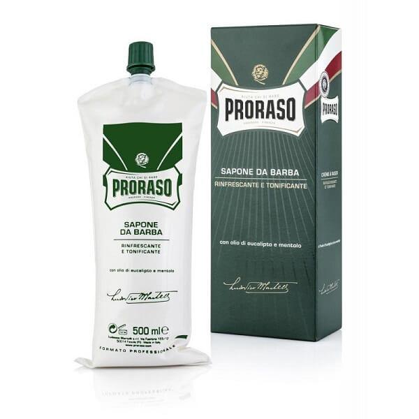 Proraso Shave Cream Tube - Eucalyptus & Menthol, 500ml