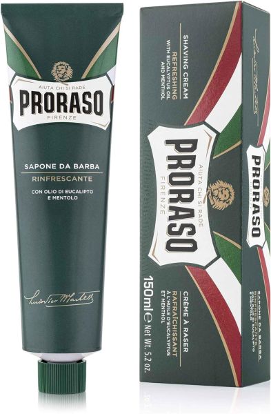 Proraso Shaving Cream with Eucalyptus & Menthol, 150ml